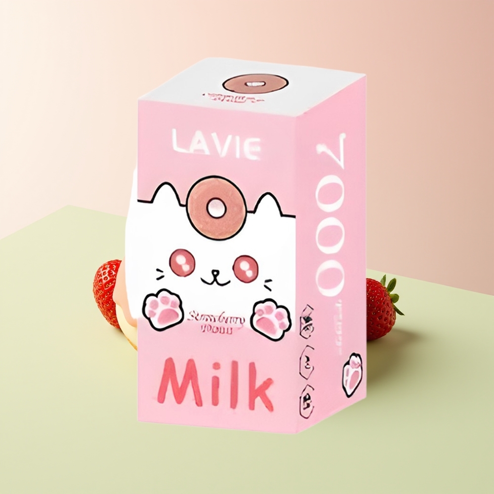 Lavie Milk 7000 دونات الفراولة 16 مل