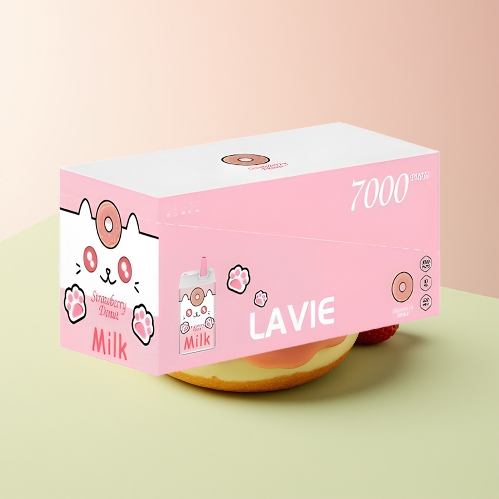 Lavie Milk 7000 دونات الفراولة 16 مل