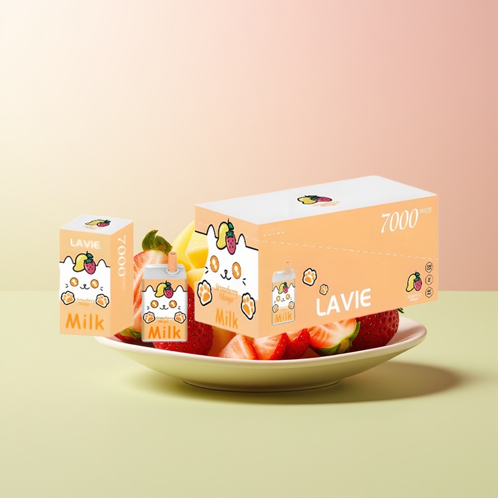 Lavie Milk 7000 فراولة مانجو 16 مل