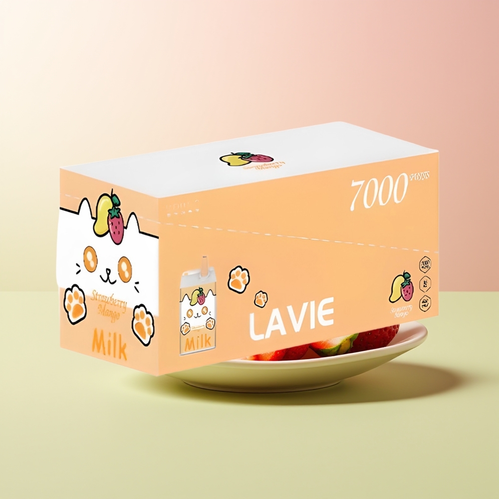 Lavie Milk 7000 فراولة مانجو 16 مل