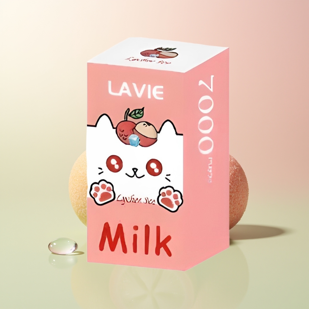 Lavie Milk 7000 ليتشي آيس 600 مللي أمبير