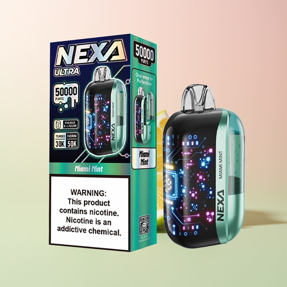 NEXA Ultra 50000 نعناع ميامي المزدوج