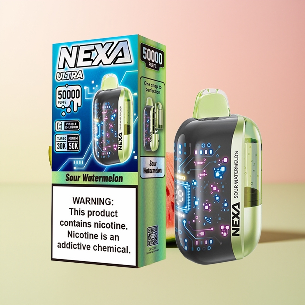 NEXA Ultra 50000 بطيخ حامض بشاشة منحنية ثلاثية الأبعاد