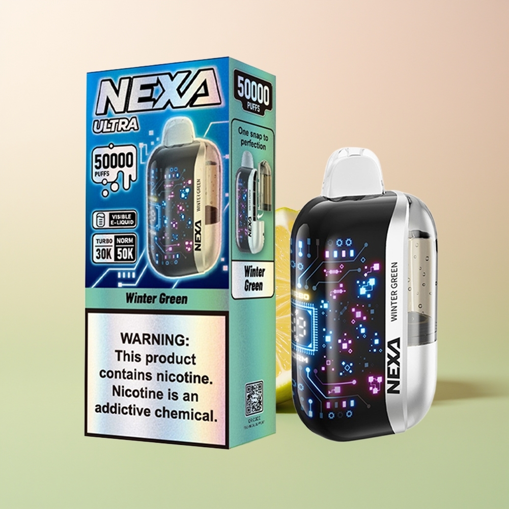 NEXA Ultra 50000 نيكوتين الشتاء الأخضر 5%