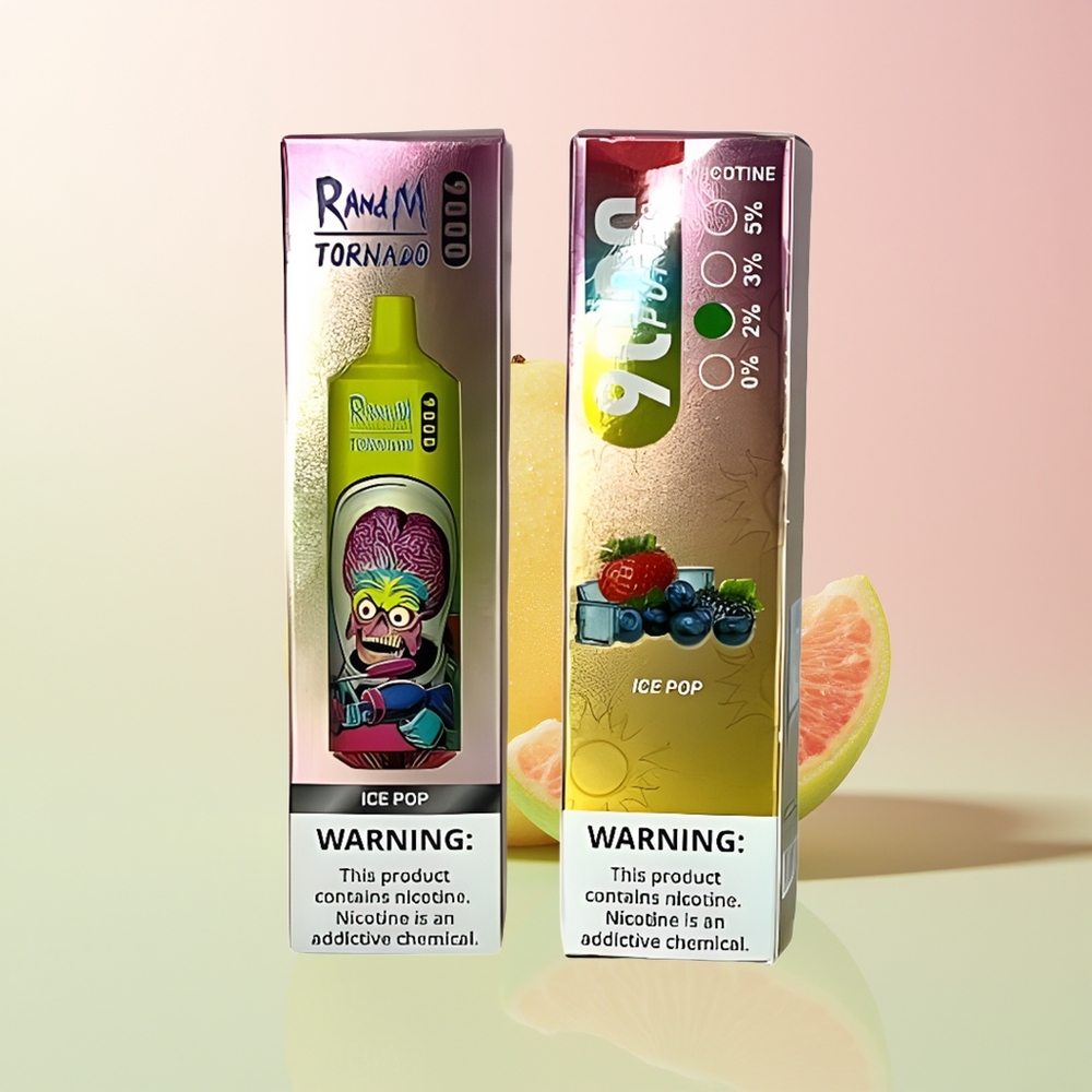 RandM Fumot Tornado 9000 آيس بوب 18 مل متعدد النكهات