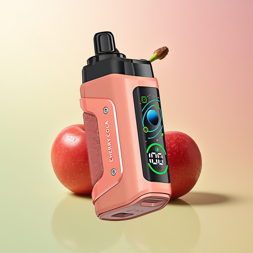 Razz Bar 45000 كرز كولا مع شبكة 1.0 أوم