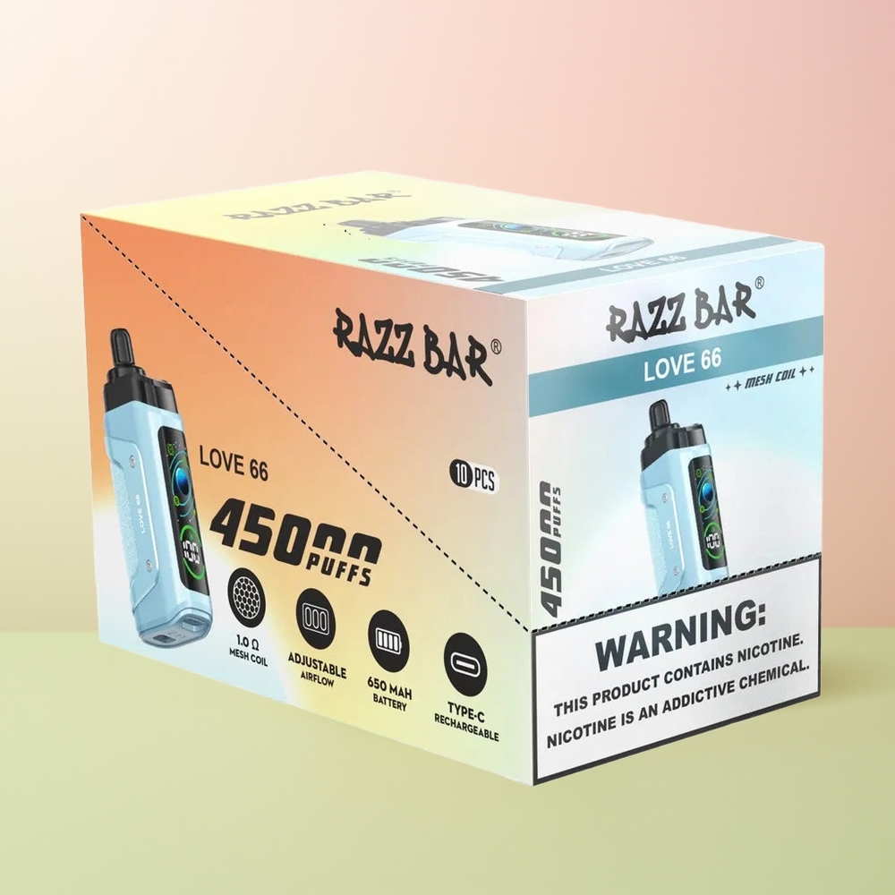Razz Bar 45000 حب 66 مع ملف شبكي 1.0 أوم