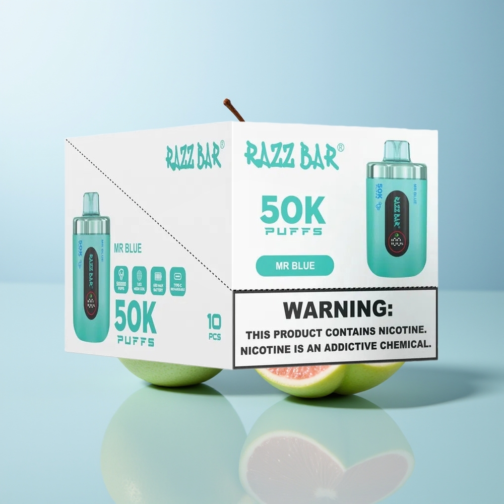 Razz Bar 50K سيد أزرق - ملف شبكي 1.0 أوم