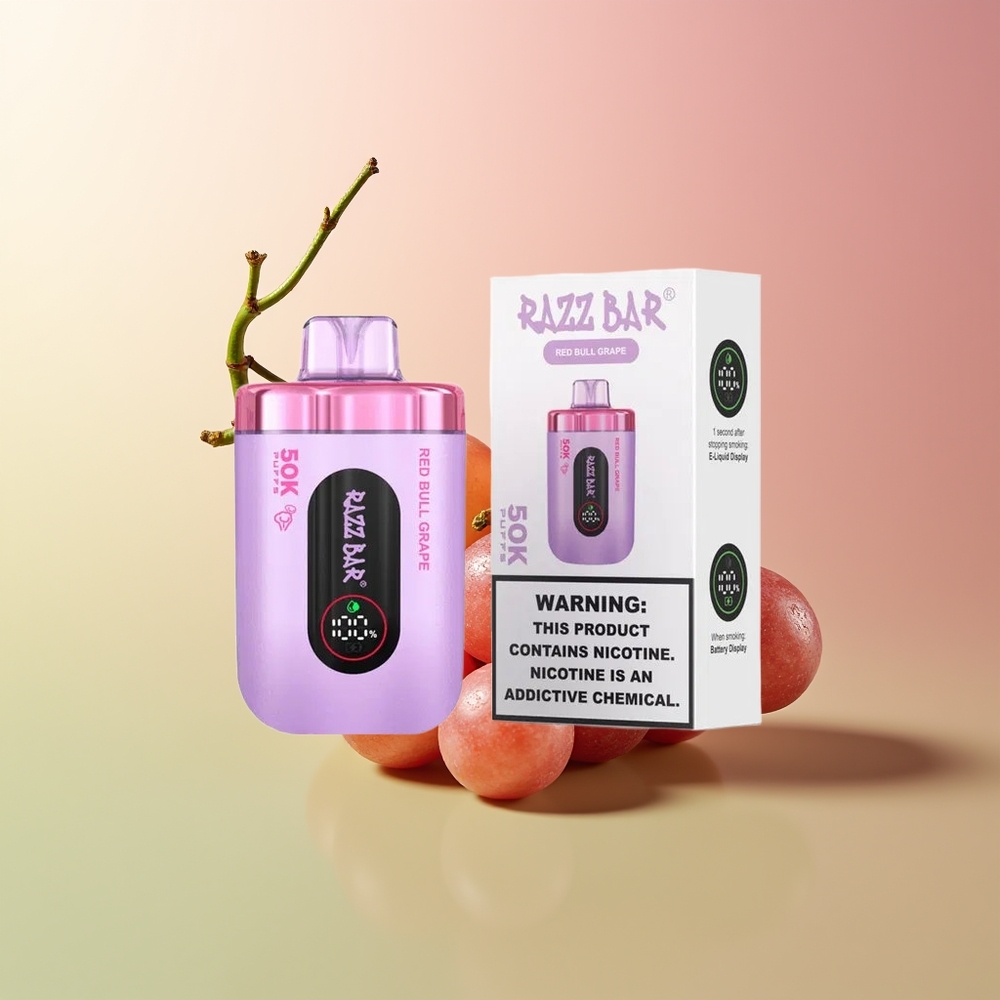 Razz Bar 50K رِد بول عنب - 2٪ نيكوتين