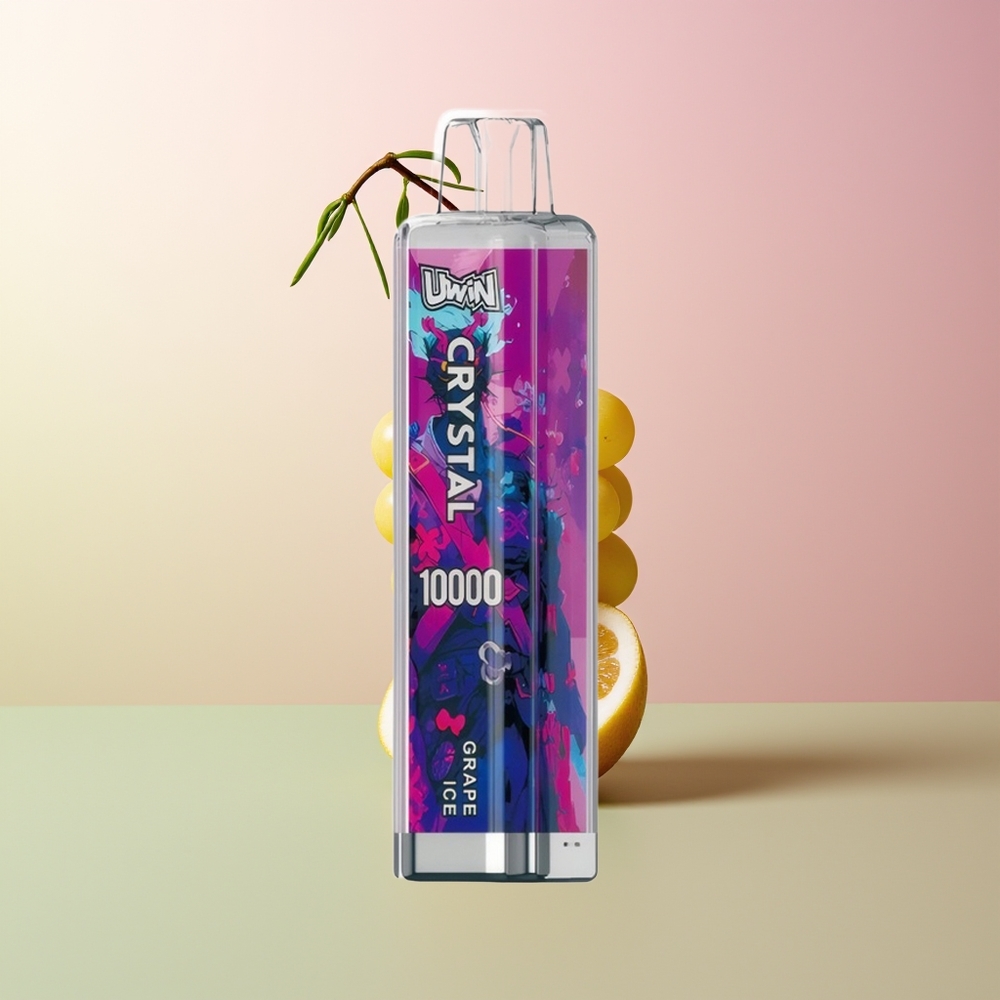 Uwin Crystal 10000 عنب الجليد مع أضواء آر جي بي