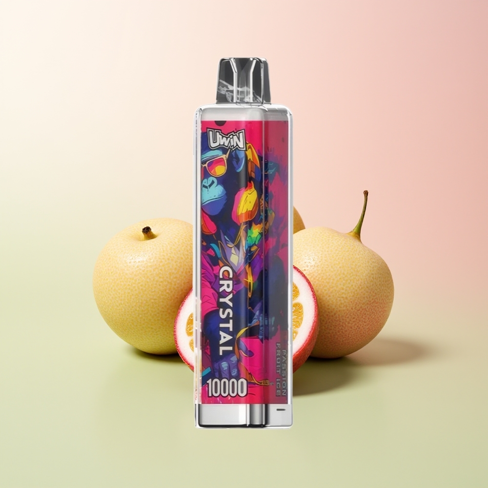 Uwin Crystal 10000 فاكهة الآيس العاطفة مع أضواء آر جي بي
