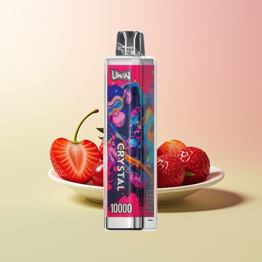 Uwin Crystal 10000 فراولة توت بري كرز بإضاءات RGB